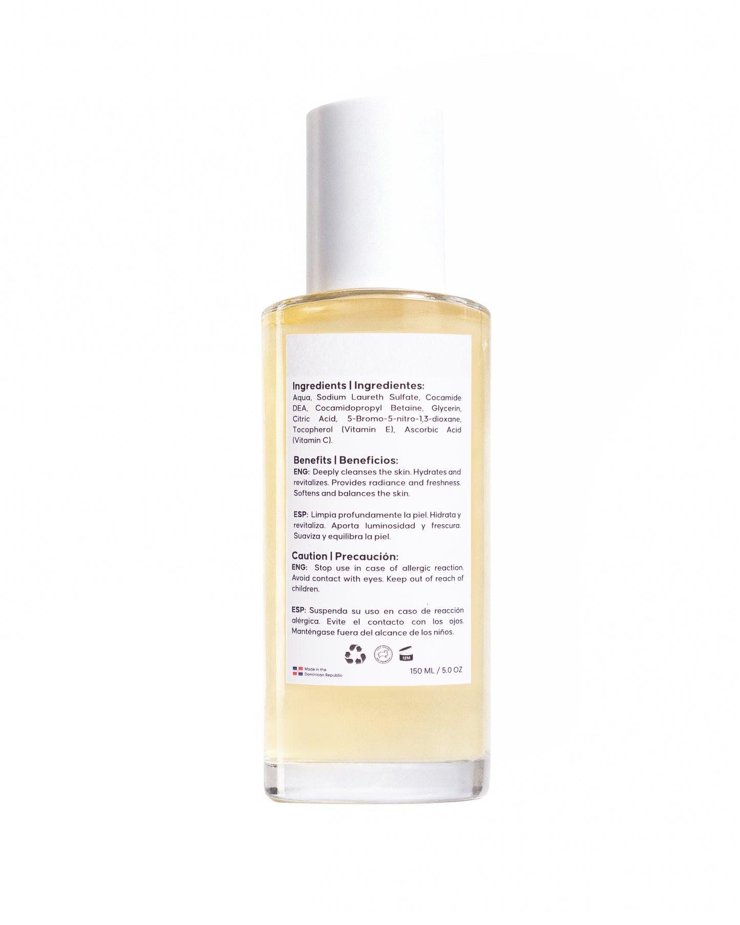 Body Wash with Vitamins E,C & B5